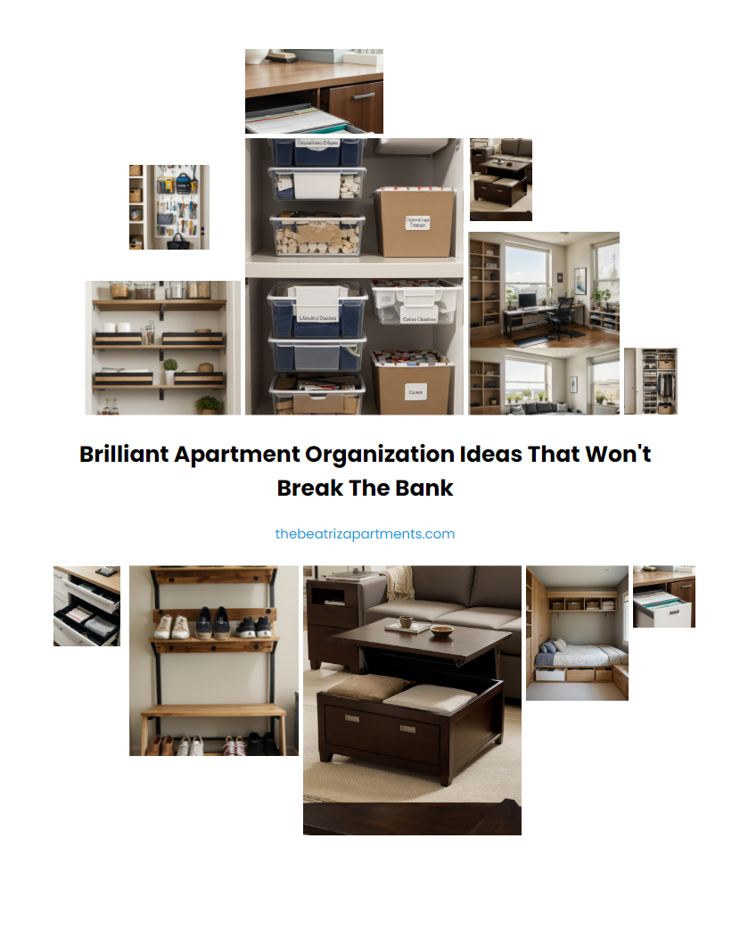 Brilliant Apartment Organization Ideas That Won't Break the Bank