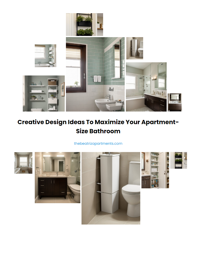 Creative Design Ideas to Maximize Your Apartment-Size Bathroom