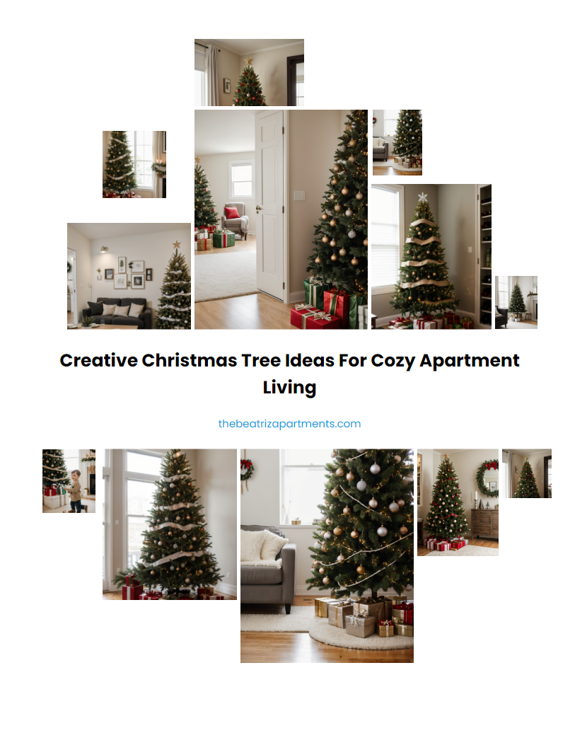 Creative Christmas Tree Ideas for Cozy Apartment Living