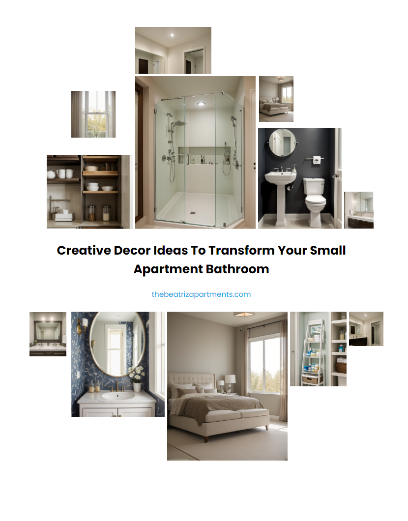Creative Decor Ideas to Transform Your Small Apartment Bathroom