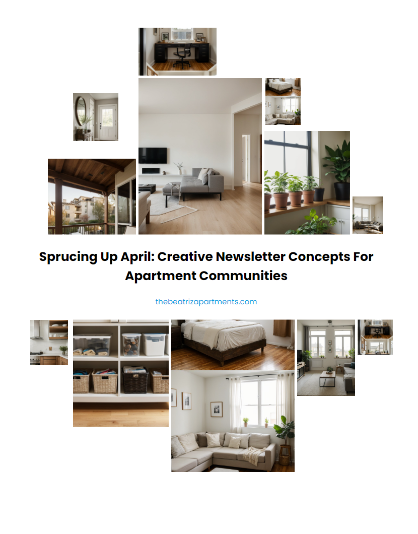 Sprucing up April: Creative Newsletter Concepts for Apartment Communities