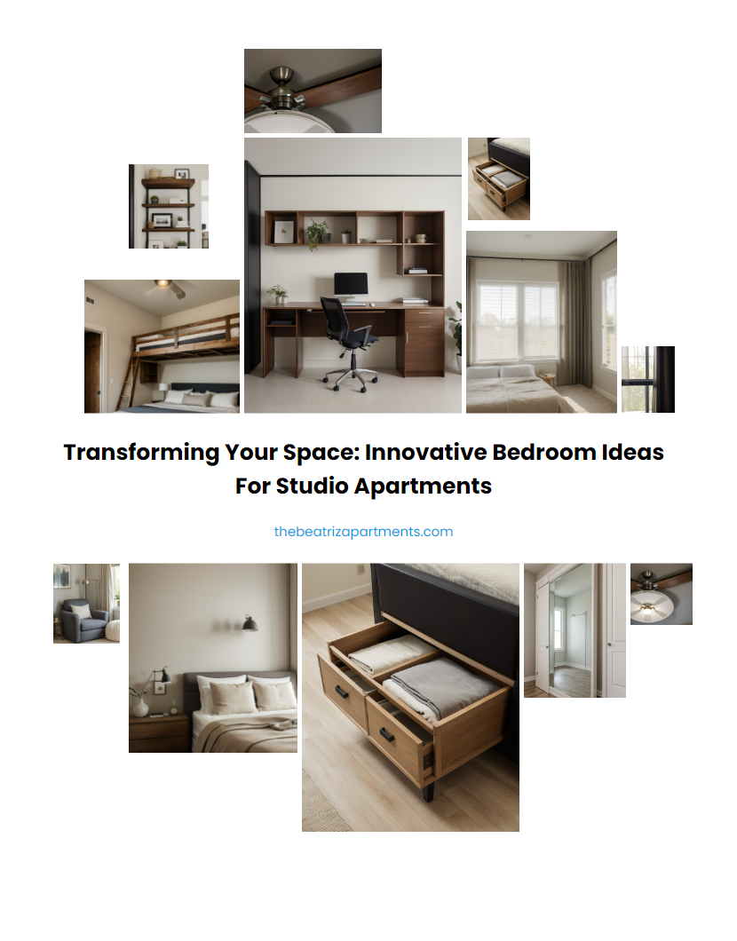 Transforming Your Space: Innovative Bedroom Ideas for Studio Apartments