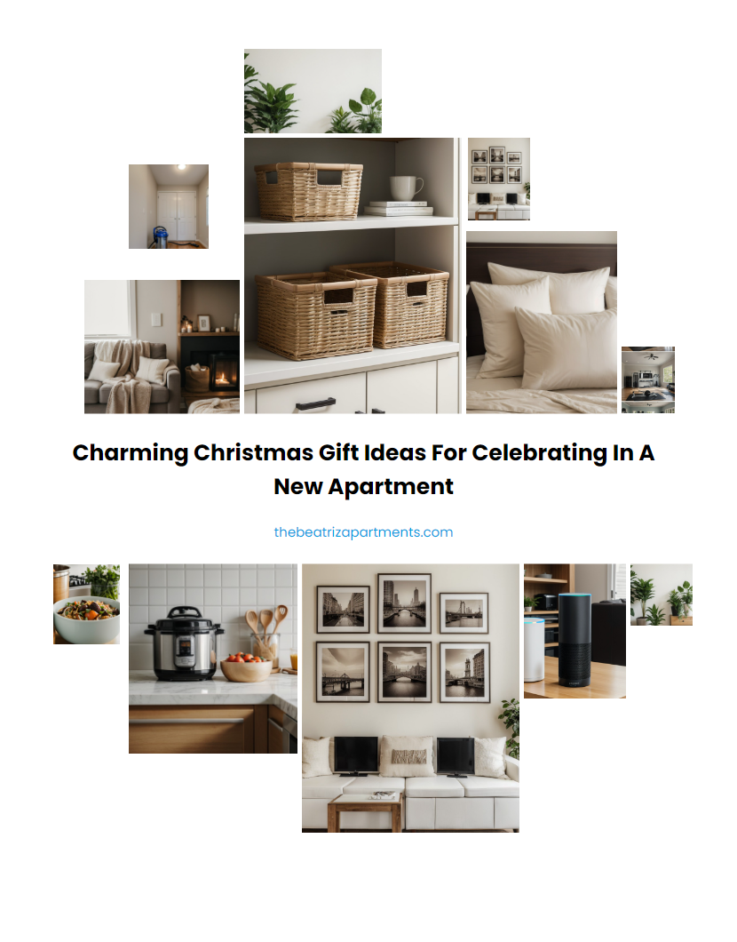 Charming Christmas Gift Ideas for Celebrating in a New Apartment