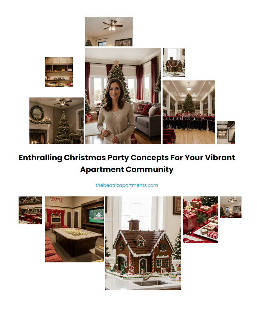 Enthralling Christmas Party Concepts for Your Vibrant Apartment Community