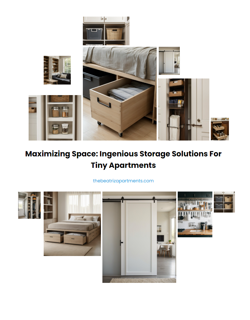Maximizing Space: Ingenious Storage Solutions for Tiny Apartments