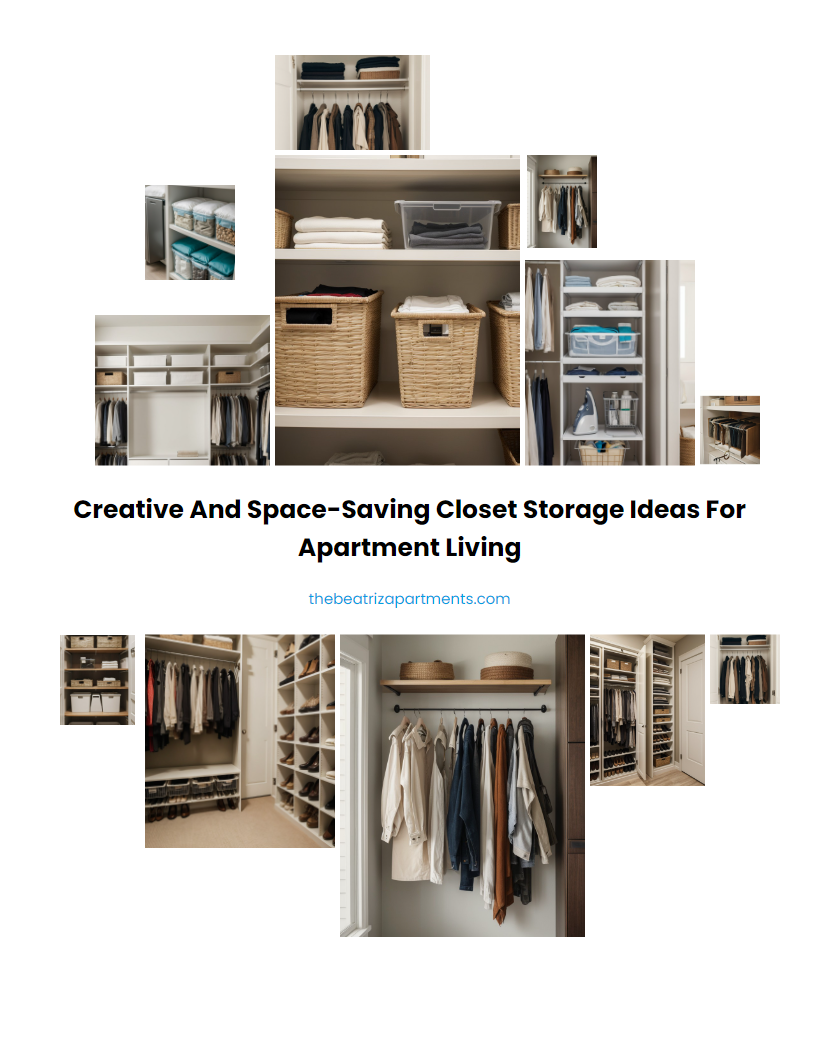 Creative and Space-Saving Closet Storage Ideas for Apartment Living
