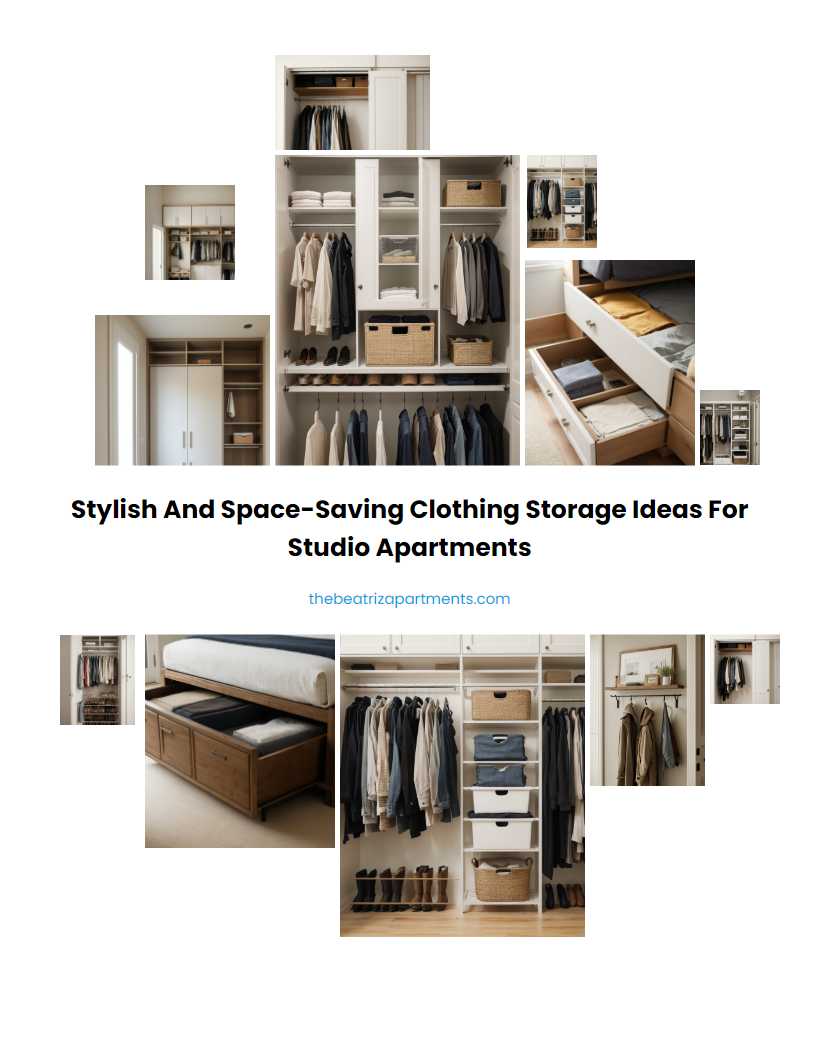 Stylish and Space-Saving Clothing Storage Ideas for Studio Apartments