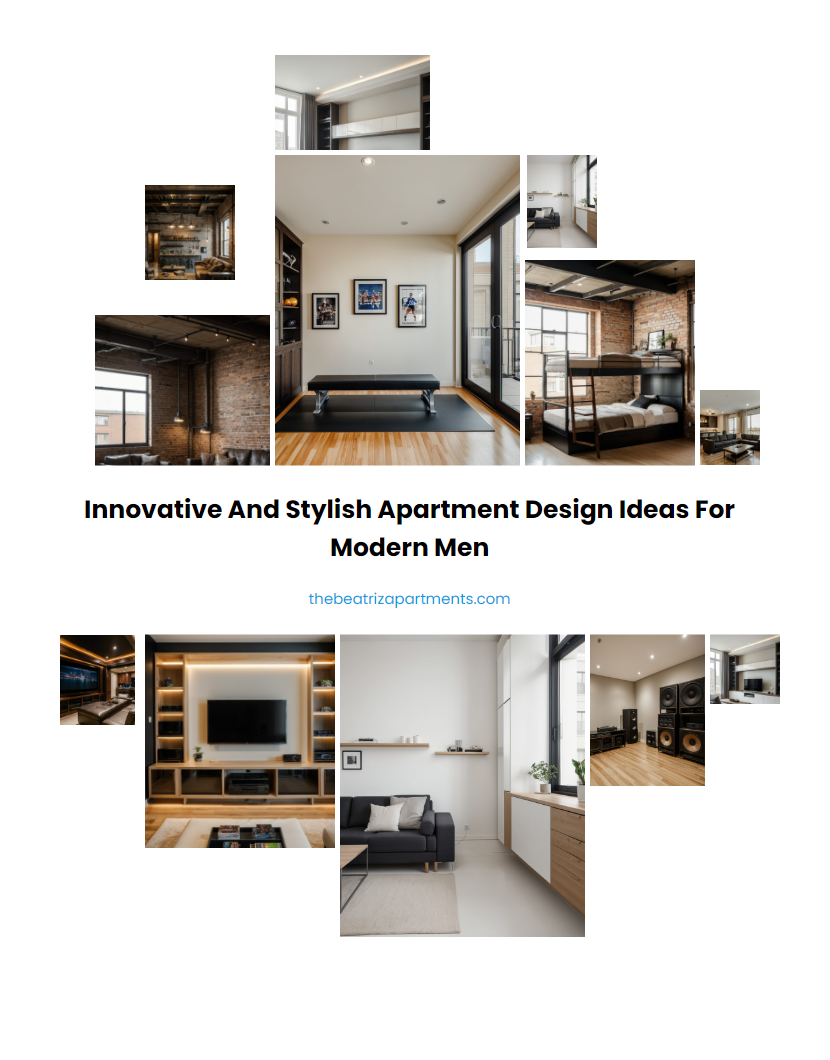 Innovative and Stylish Apartment Design Ideas for Modern Men