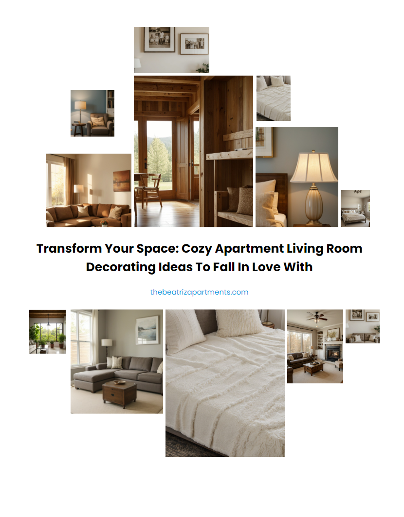 Transform Your Space: Cozy Apartment Living Room Decorating Ideas to Fall in Love With