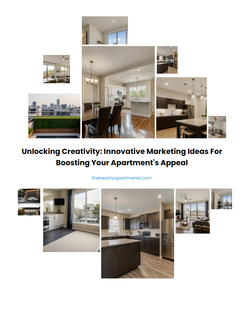 Unlocking Creativity: Innovative Marketing Ideas for Boosting Your Apartment's Appeal