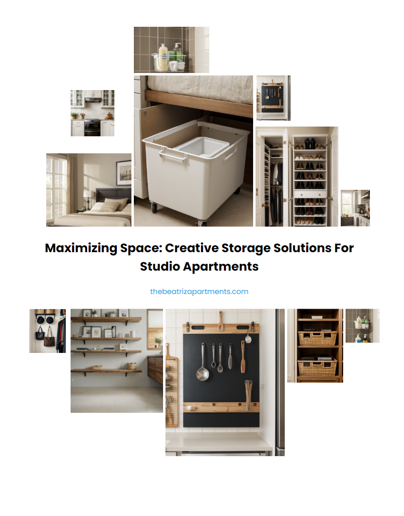 Maximizing Space: Creative Storage Solutions for Studio Apartments