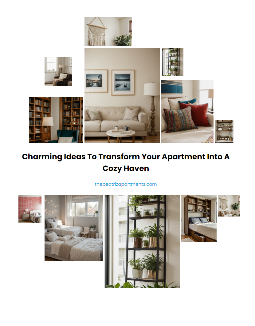 Charming Ideas to Transform Your Apartment into a Cozy Haven