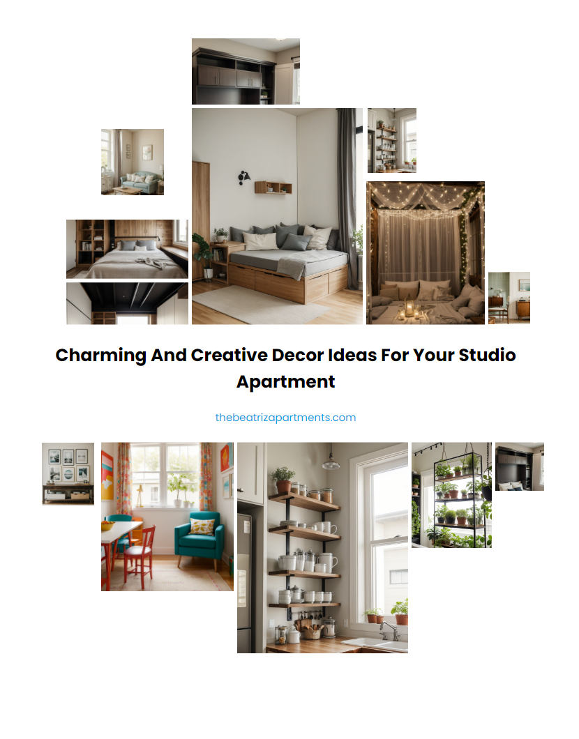 Charming and Creative Decor Ideas for Your Studio Apartment