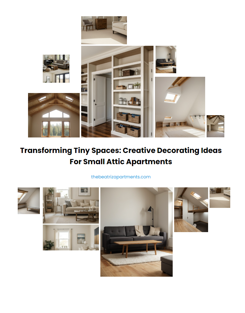 Transforming Tiny Spaces: Creative Decorating Ideas for Small Attic Apartments