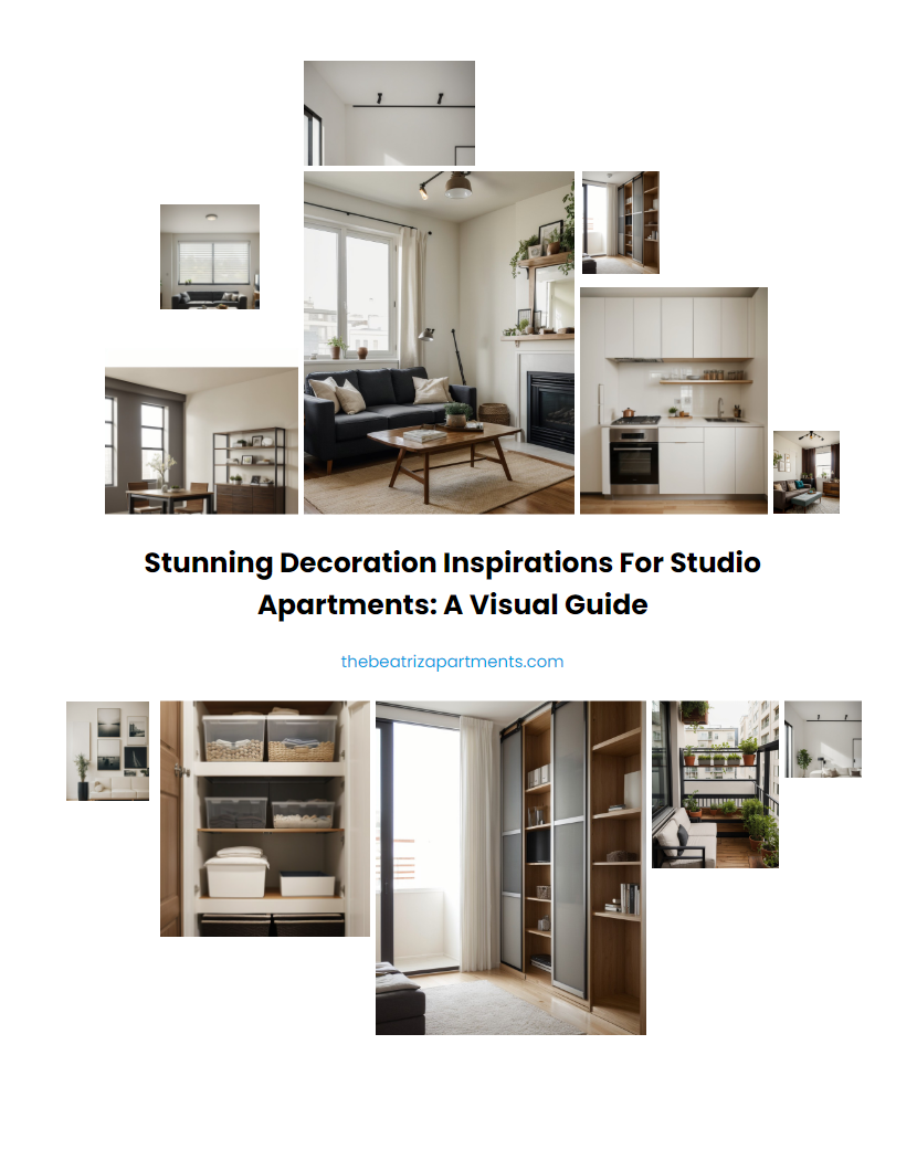 Stunning Decoration Inspirations for Studio Apartments: A Visual Guide