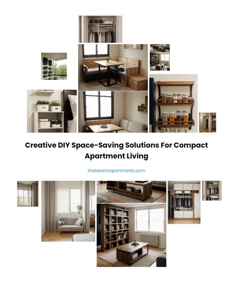 Creative DIY Space-Saving Solutions for Compact Apartment Living