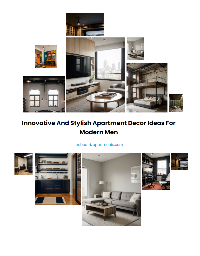 Innovative and Stylish Apartment Decor Ideas for Modern Men