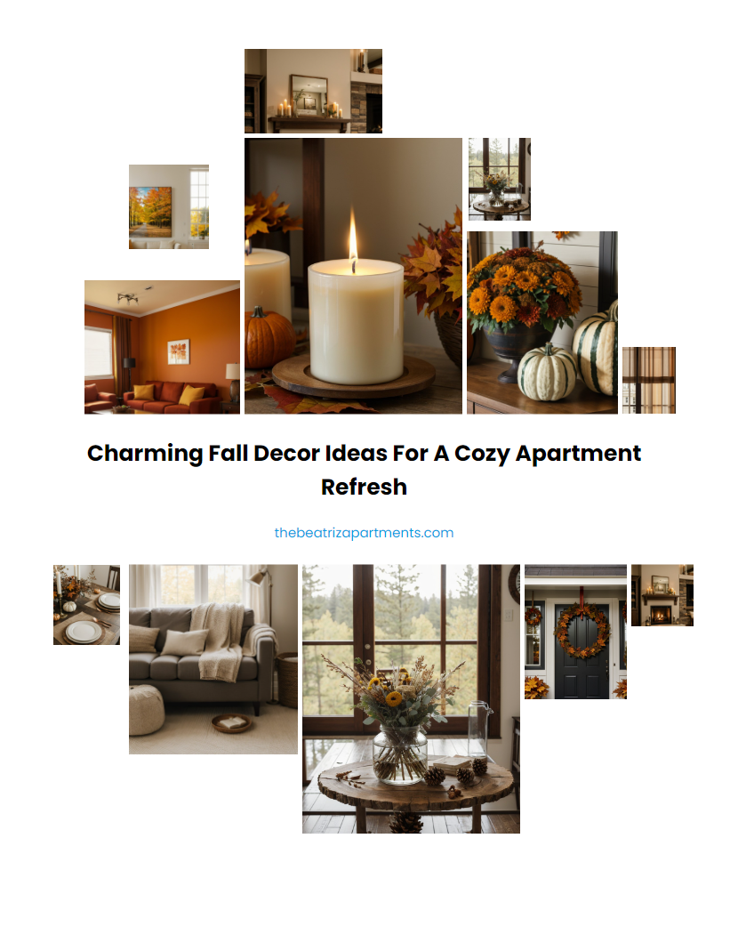 Charming Fall Decor Ideas for a Cozy Apartment Refresh