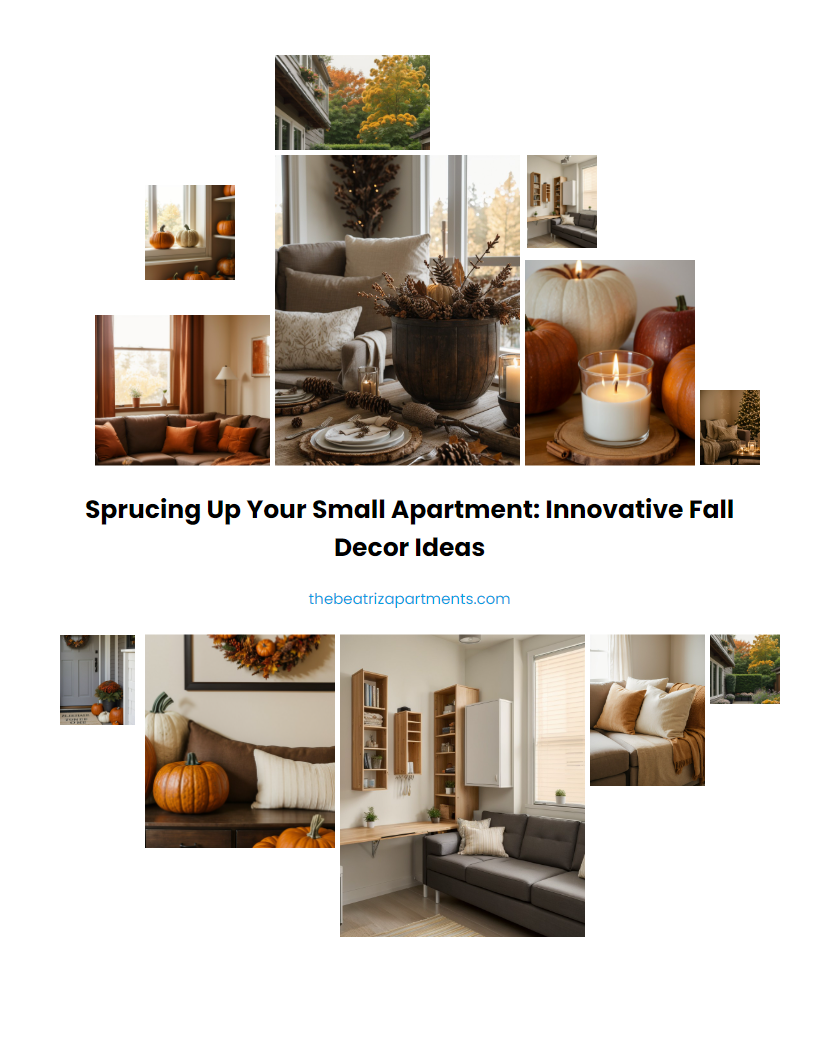 Sprucing Up Your Small Apartment: Innovative Fall Decor Ideas