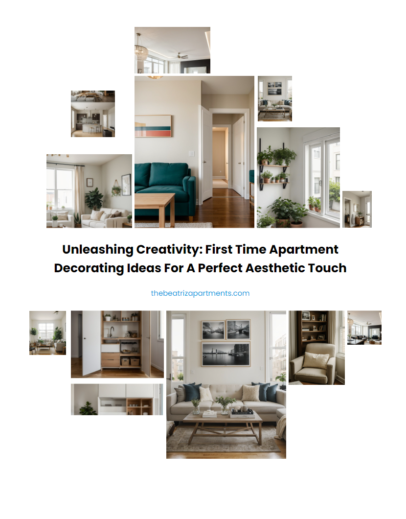 Unleashing Creativity: First Time Apartment Decorating Ideas for a Perfect Aesthetic Touch