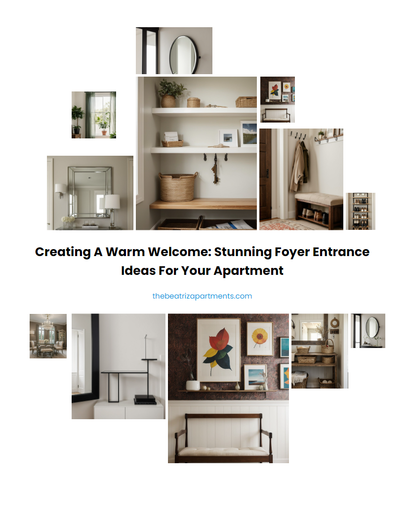 Creating a Warm Welcome: Stunning Foyer Entrance Ideas for Your Apartment