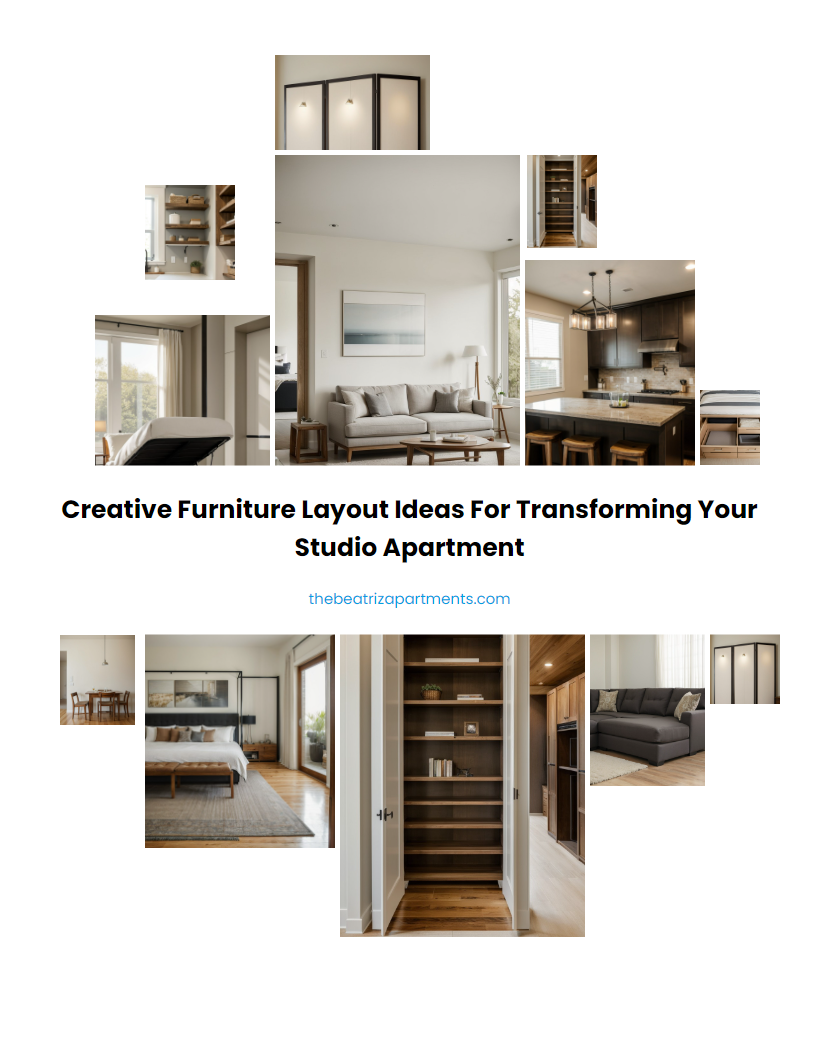 Creative Furniture Layout Ideas for Transforming Your Studio Apartment