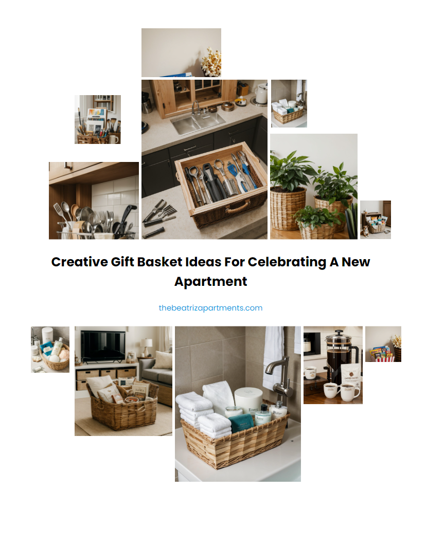 Creative Gift Basket Ideas for Celebrating a New Apartment