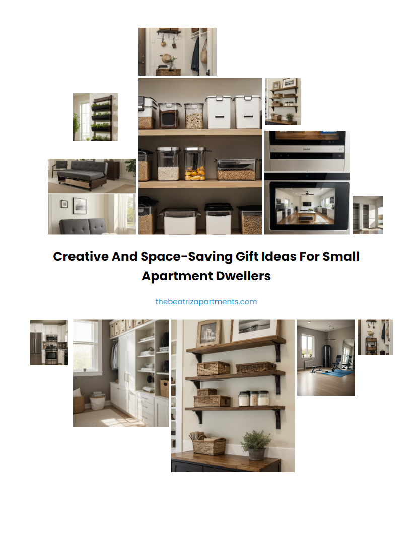 Creative and Space-Saving Gift Ideas for Small Apartment Dwellers