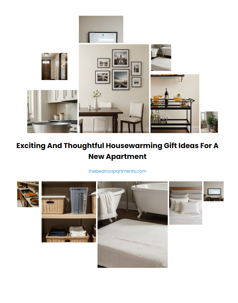 Exciting and Thoughtful Housewarming Gift Ideas for a New Apartment