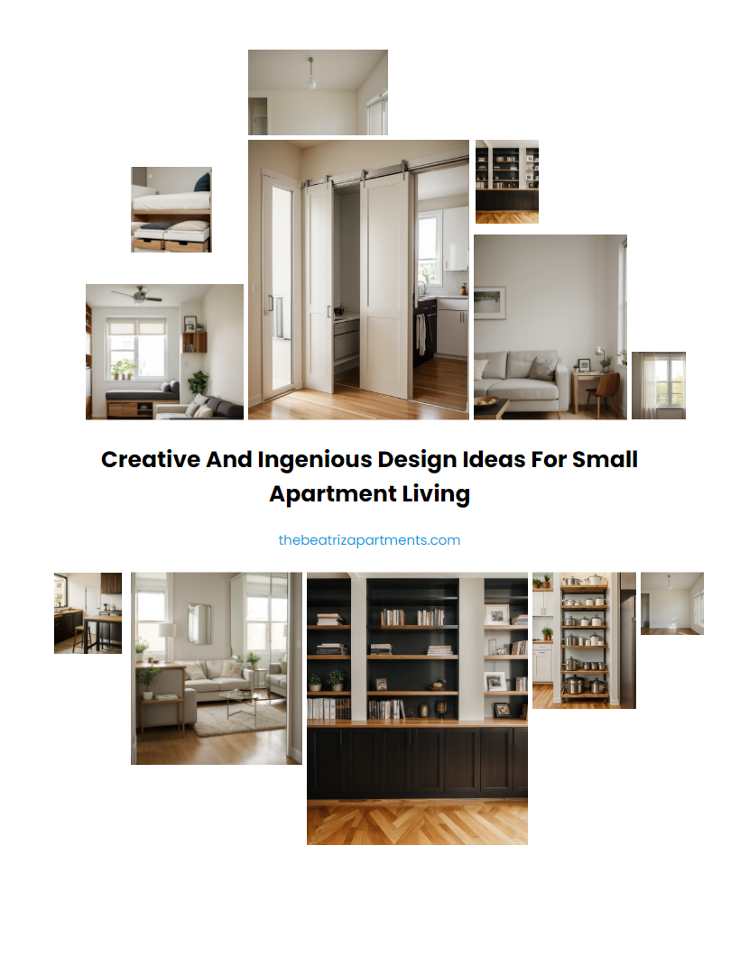 Creative and Ingenious Design Ideas for Small Apartment Living