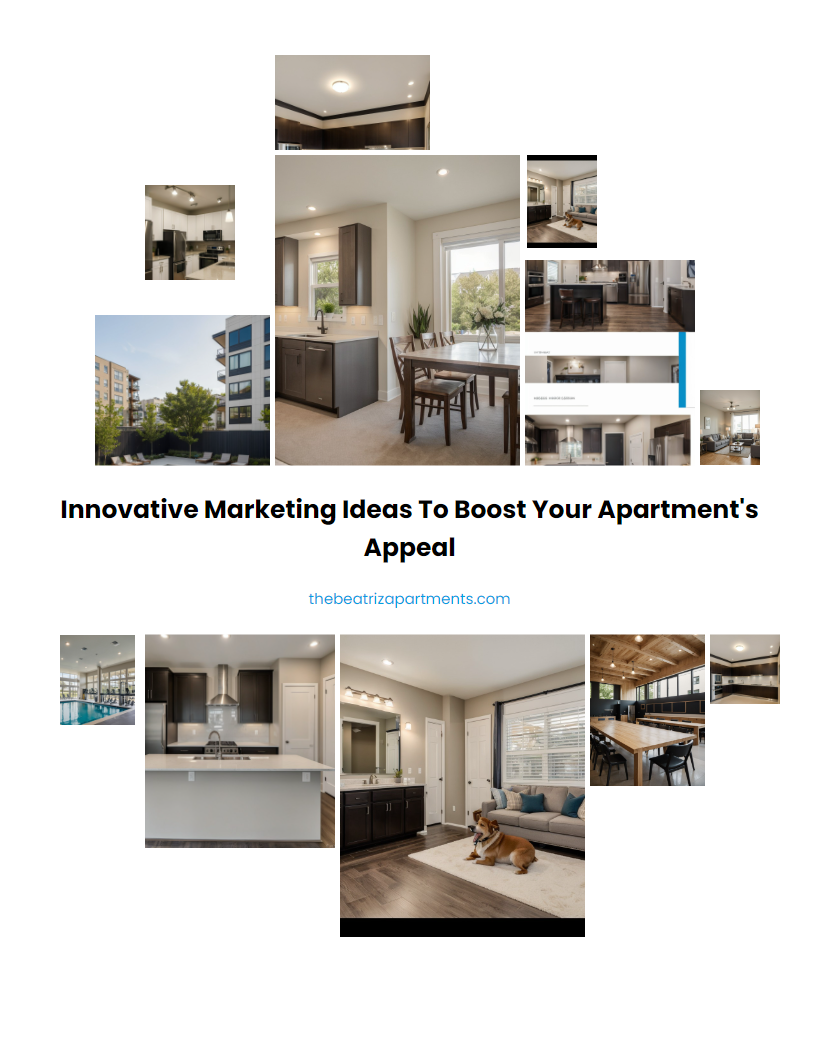 Innovative Marketing Ideas to Boost Your Apartment's Appeal