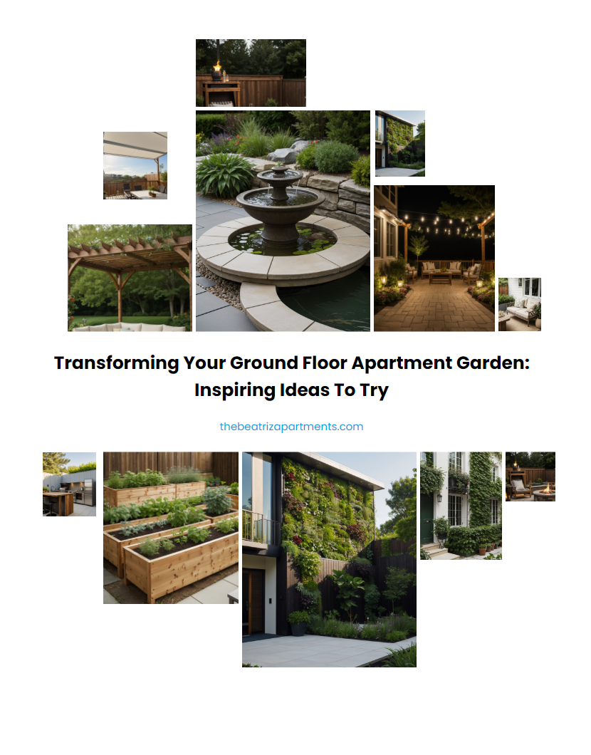 Transforming Your Ground Floor Apartment Garden: Inspiring Ideas to Try