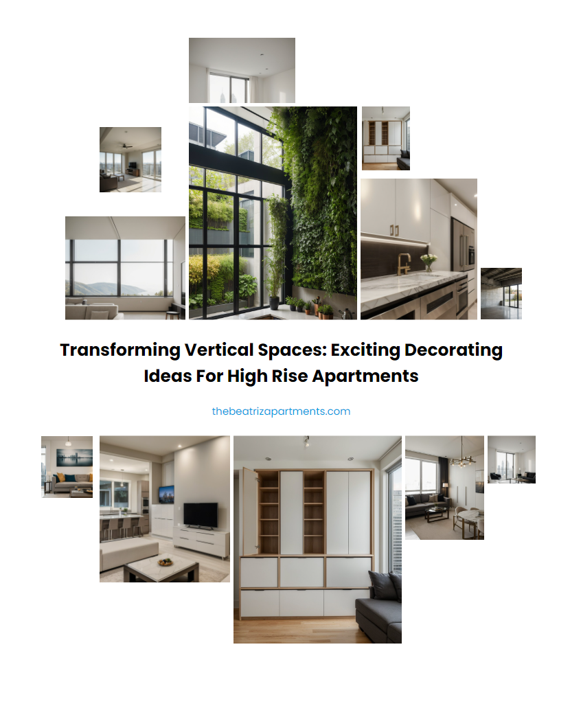 Transforming Vertical Spaces: Exciting Decorating Ideas for High Rise Apartments