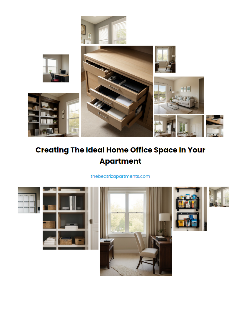 Creating the Ideal Home Office Space in Your Apartment