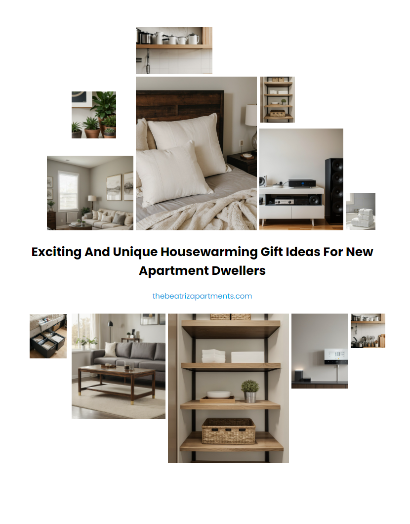 Exciting and Unique Housewarming Gift Ideas for New Apartment Dwellers