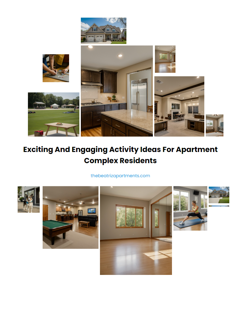 Exciting and Engaging Activity Ideas for Apartment Complex Residents