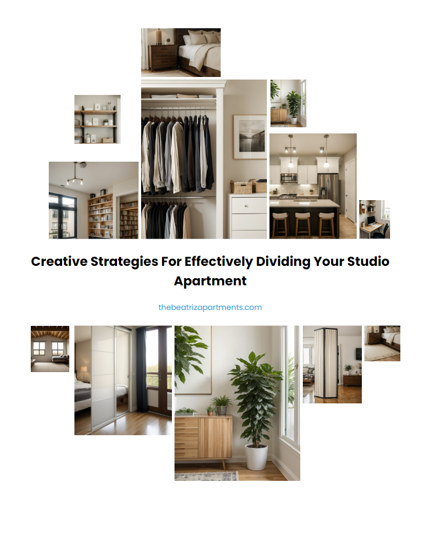 Creative Strategies for Effectively Dividing Your Studio Apartment