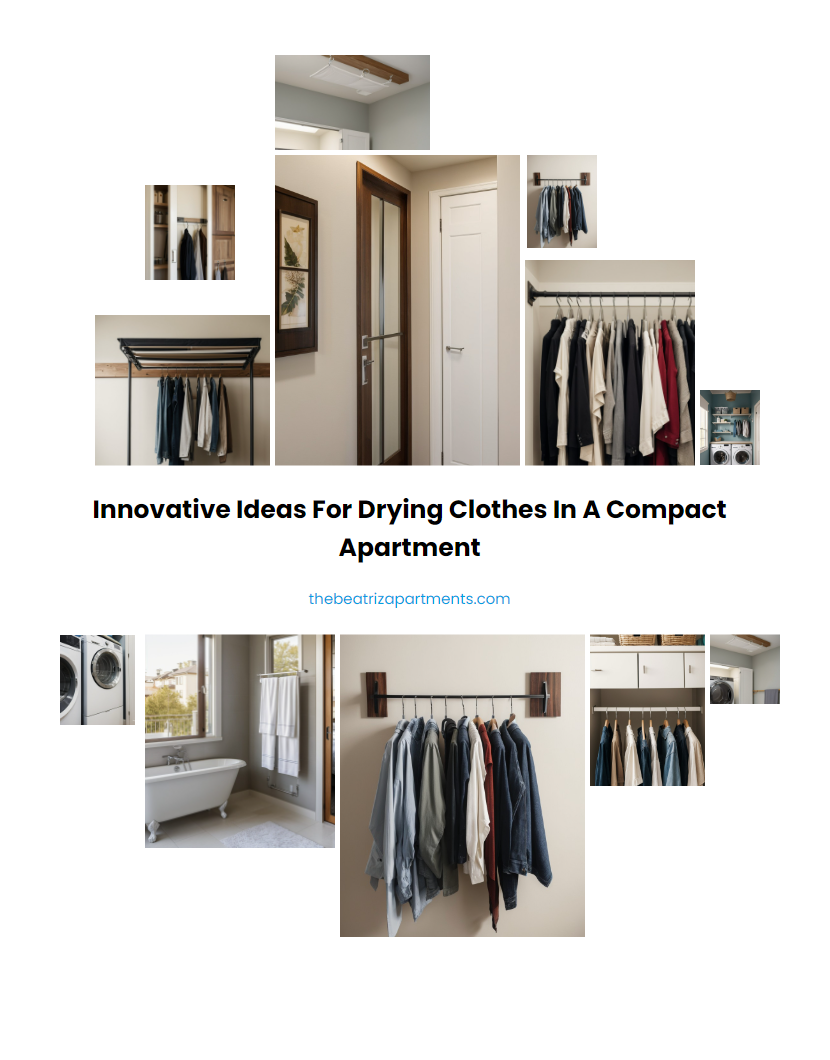 Innovative Ideas for Drying Clothes in a Compact Apartment