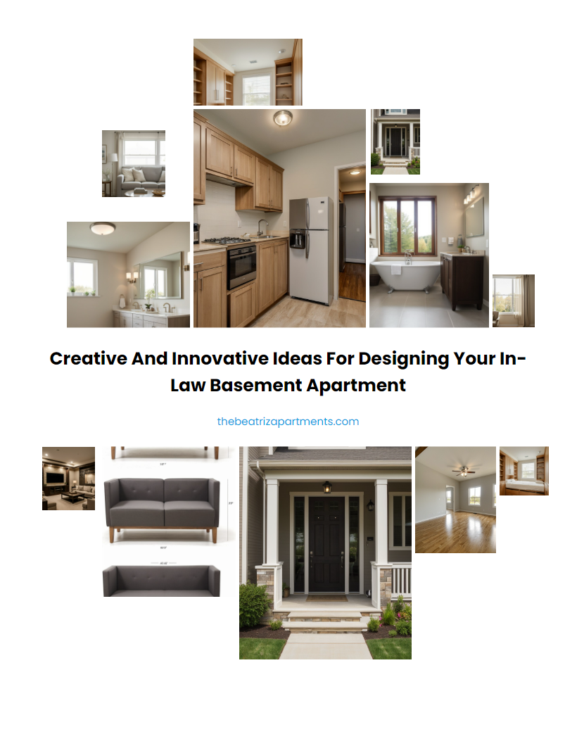 Creative and Innovative Ideas for Designing Your In-Law Basement Apartment