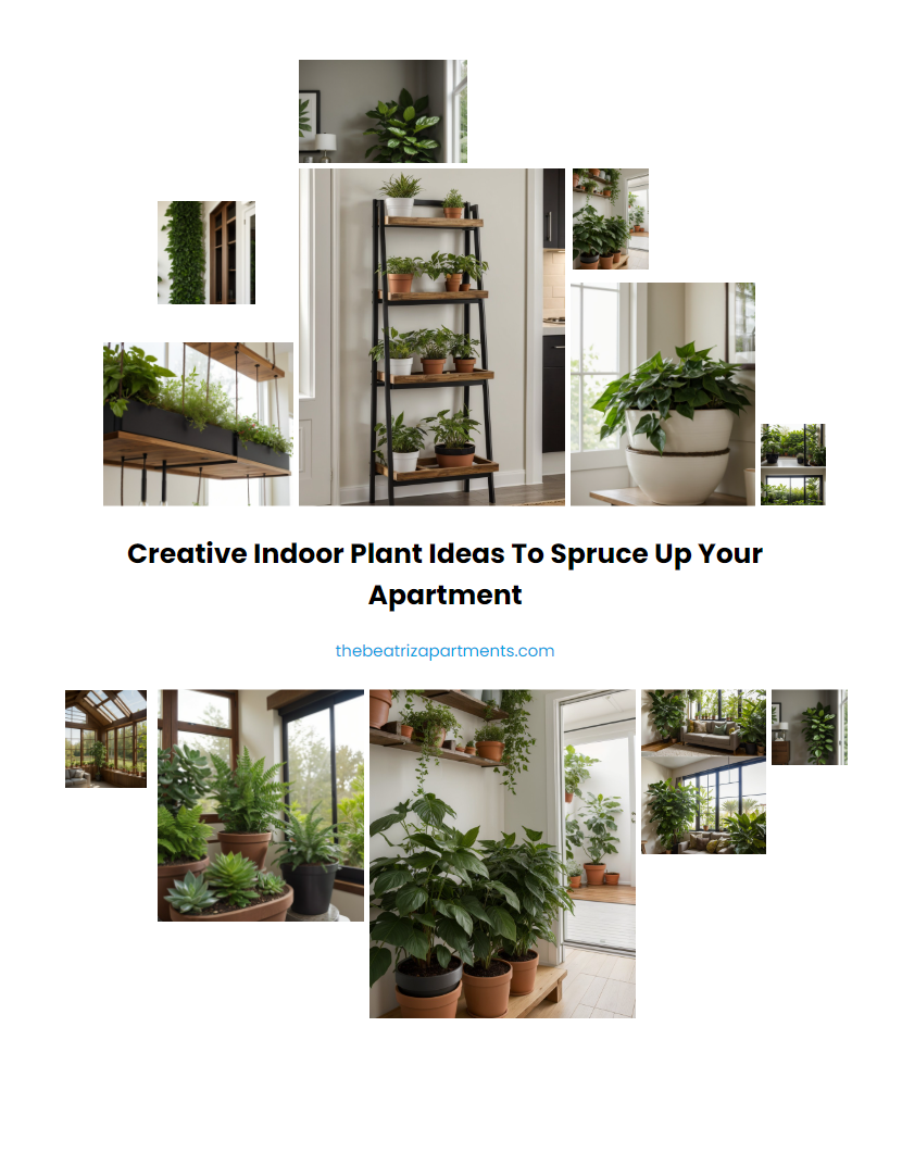 Creative Indoor Plant Ideas to Spruce Up Your Apartment