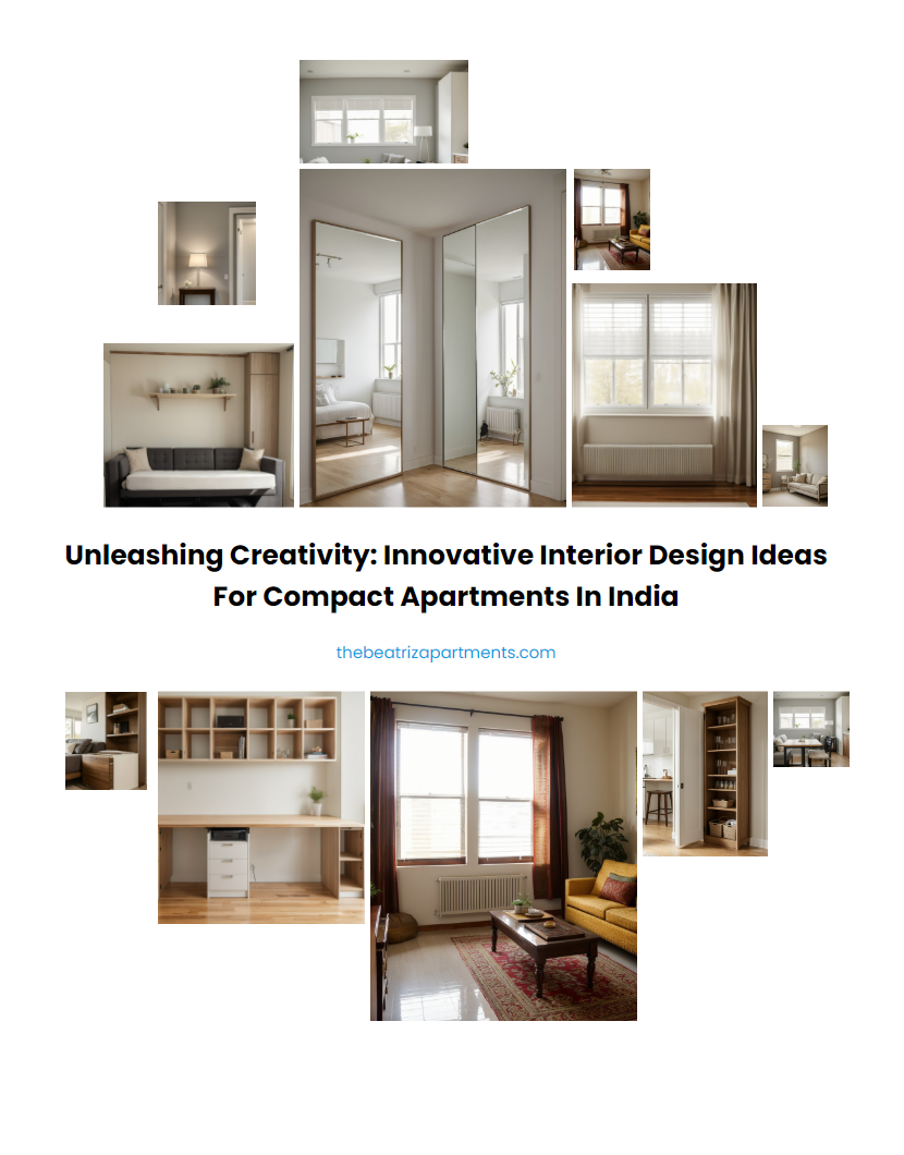 Unleashing Creativity: Innovative Interior Design Ideas for Compact Apartments in India