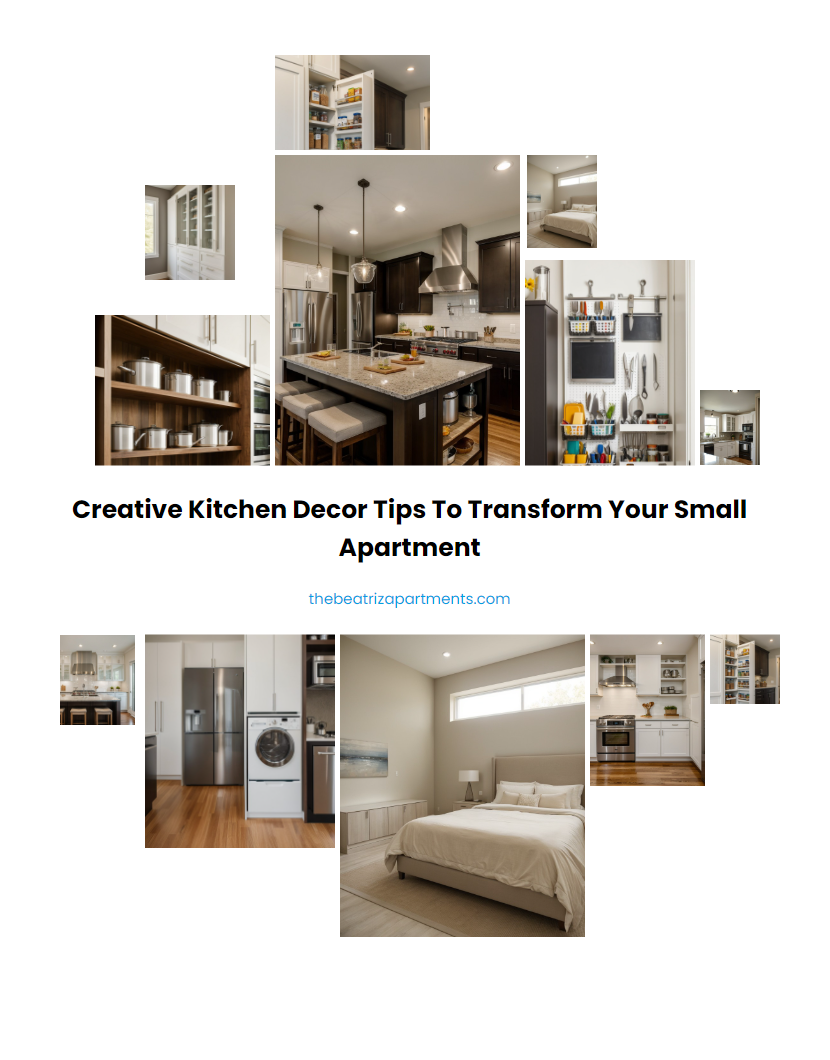 Creative Kitchen Decor Tips to Transform Your Small Apartment