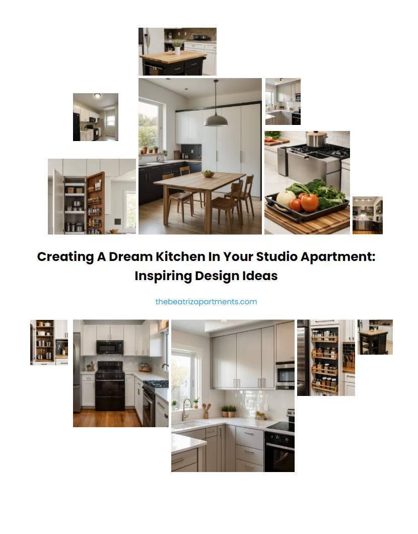 Creating a Dream Kitchen in Your Studio Apartment: Inspiring Design Ideas