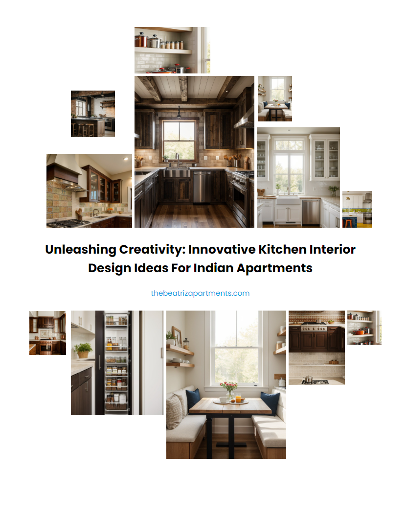 Unleashing Creativity: Innovative Kitchen Interior Design Ideas for Indian Apartments