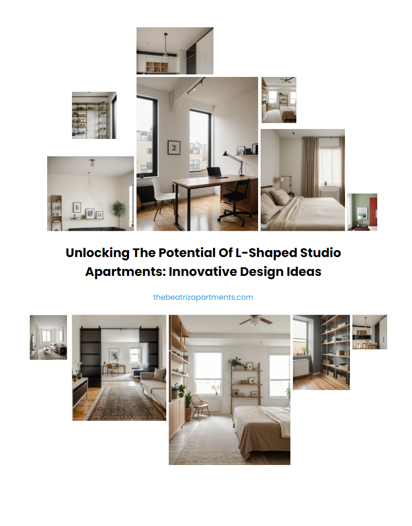 Unlocking the Potential of L-Shaped Studio Apartments: Innovative Design Ideas