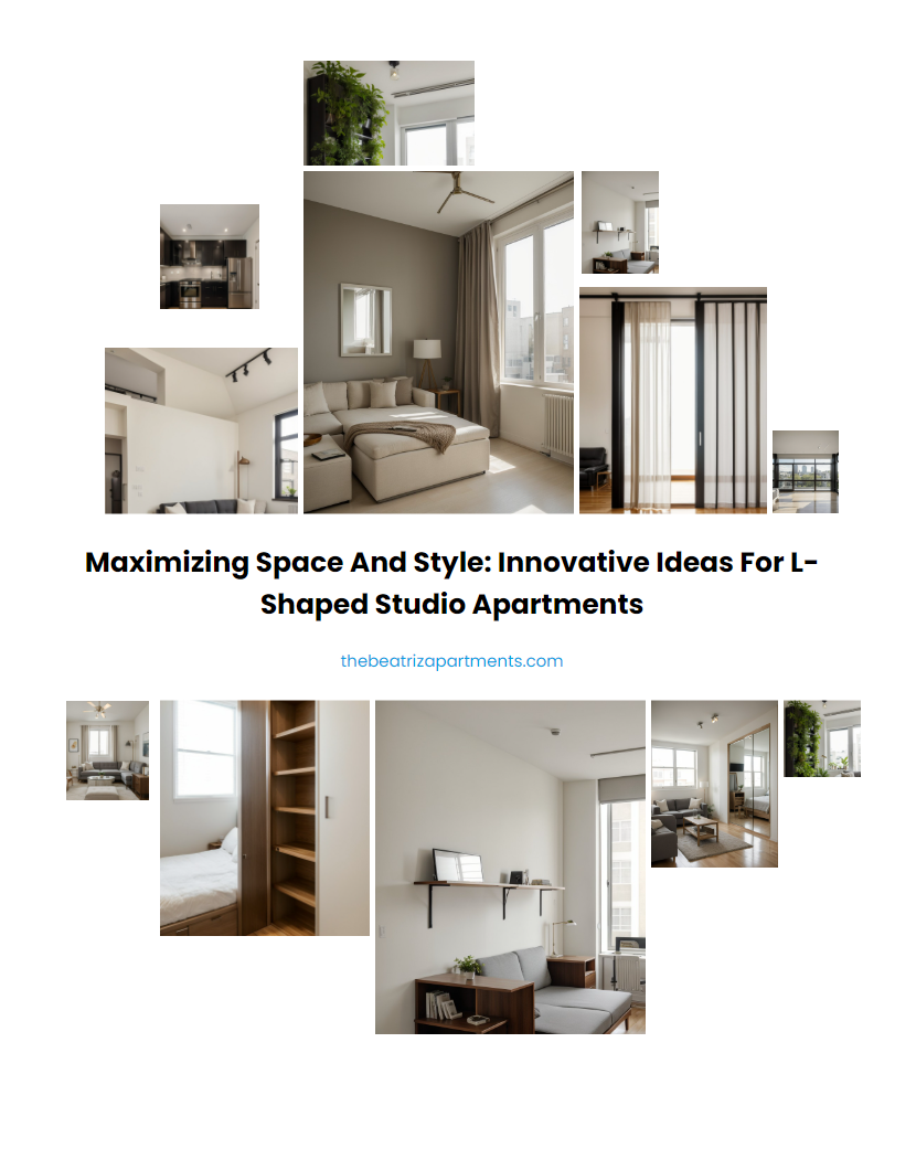 Maximizing Space and Style: Innovative Ideas for L-Shaped Studio Apartments