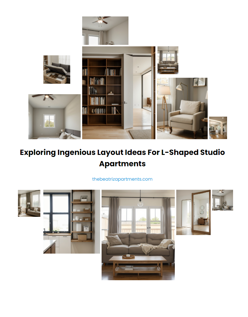 Exploring Ingenious Layout Ideas for L-Shaped Studio Apartments