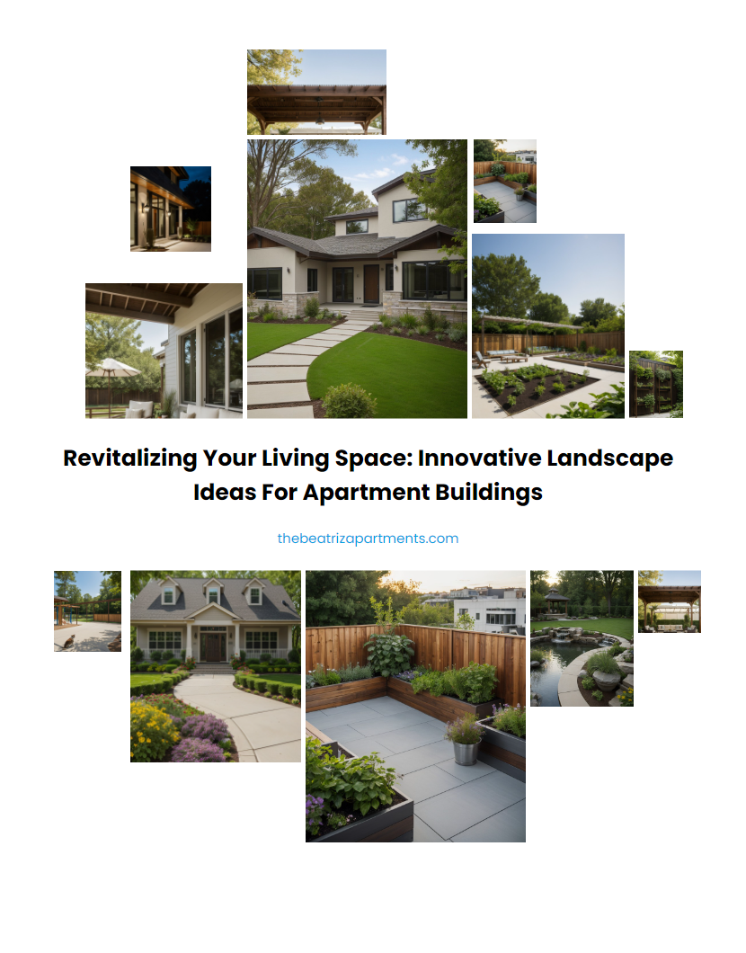 Revitalizing Your Living Space: Innovative Landscape Ideas for Apartment Buildings