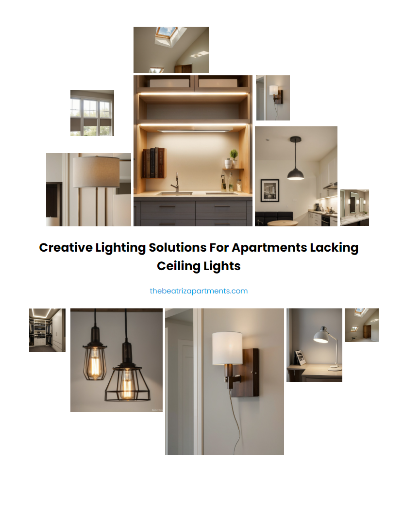 Creative Lighting Solutions for Apartments Lacking Ceiling Lights