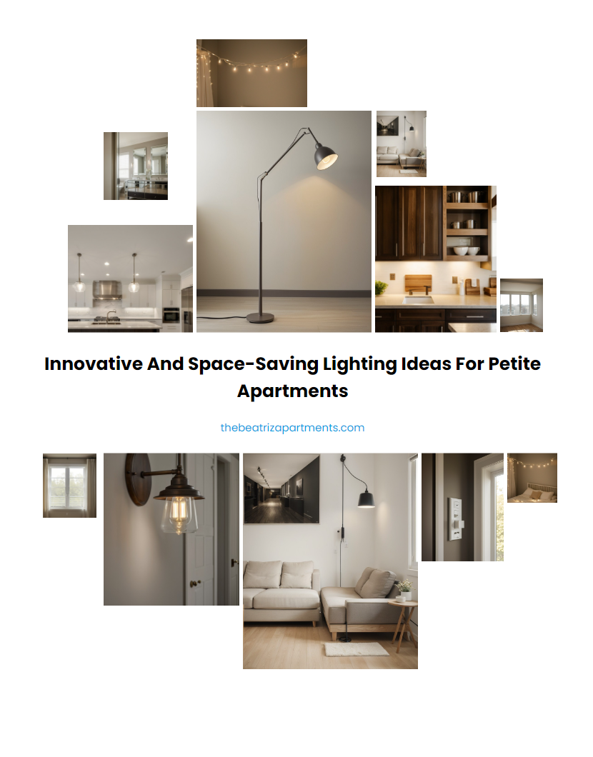 Innovative and Space-Saving Lighting Ideas for Petite Apartments